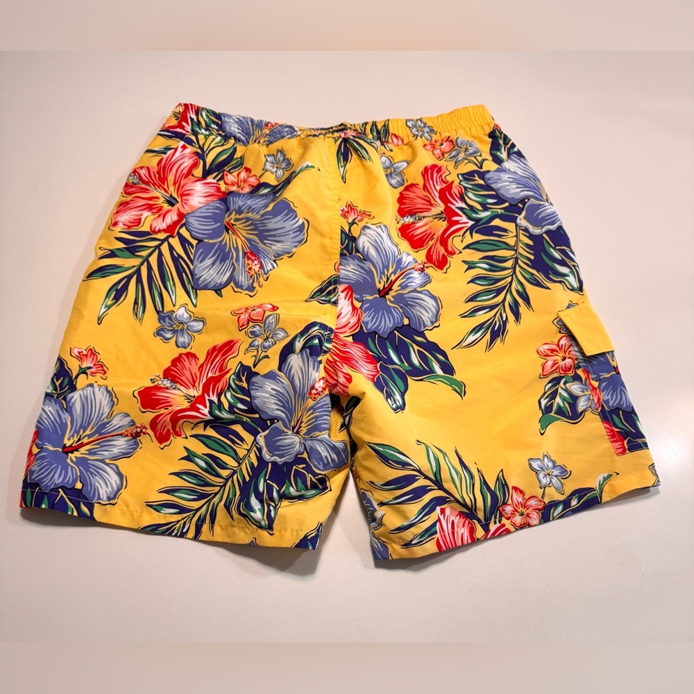 Polo Ralph Lauren Swim Shorts Mens Size Medium Lined Swimwear Trunks Beach Surf - Picture 2 of 11